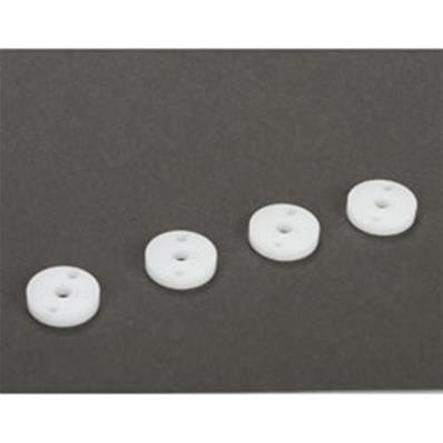 Pistons d'amortisseurs usinés CNC (diamètre 12mm, 1.6 x 2 trous) (4)