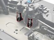 Palier central aluminium pour RC8 B4.2 (2pcs) T-WORKS