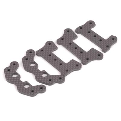 Pieces option Carbone pour montage triangles avt/arr. pour Cougar SV2 SCHUMACHER RACING