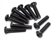 Vis BTR têtes bombées 3x14mm (10) HB RACING