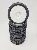 PNEUS DASH GOMME INTER NON COLLES SUR JANTES BLANCHES (4) -NEUF 6-MIK