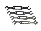 Banc de réglage Black/Silver pour Buggy 1/8e WS-LINE