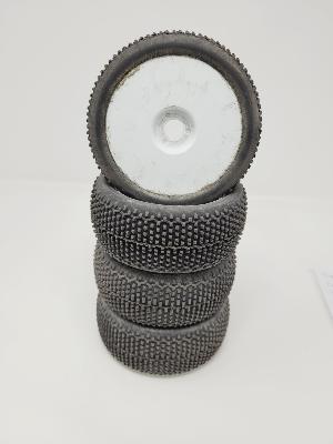 PNEUS WS01 GOMME 25N MONTÉS SUR JANTES BLANCHES (4) - 5% D'USURES WS LINE