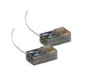 Radio SR6S-EVO 2.4GHz 6 voies AVEC 2 récepteurs ABSIMA