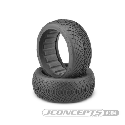 Pneus 1/8e TT buggy avec inserts Ellipse (choix de dureté) J-CONCEPTS