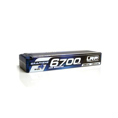 Accu lipo stick HV "graphene 4" 6700 120c 7.6v LRP