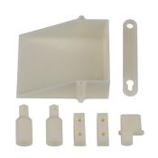 Support batterie, servo carrosserie et d'antenne RC10 "91 MASAMI EDITION TEAM-ASSOCIATED