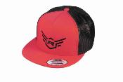 Casquette plate Flexfit Snapback "5th Collection" Noir/Rouge REDS