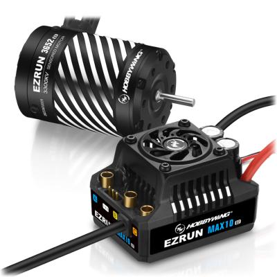 Combo EZRUN MAX 10 G2 80A + Moteur 3652SD-3300KV HOBBYWING