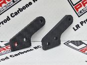 Bras de direction carbone 3mm (2) pour MP11 (IF712) LR PROD