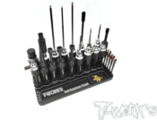 Stand porte-outils aluminium aimanté T-WORK'S