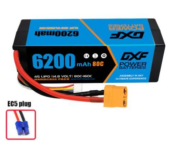Lipo batterie 4S 14.8V 6200mAh 80C EC5 DXF-POWER