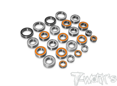 Kit complet de roulements étanches pour XB8'23 (24 pièces) T-WORK'S