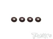 Bagues Porte Fusées Avt KPI en Alu Gunmétal pour MP11 (4) T-WORK'S