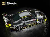 Carrosserie 1/7e P-GT3R 1.5mm pour ARRMA Infraction/Limitless (Pré-découpé-non peinte) BITTYDESIGN