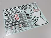 Planches de stickers MP9e TKi4 KYOSHO