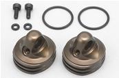 Bouchons aluminiums d'amortisseurs (2)