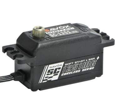 Servo 1251MG PLUS low profile Black Edition SAVÖX