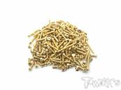 Kit complet de vis acier nitride doré pour Asscoiated RC10 B6.1 (101 pièces)