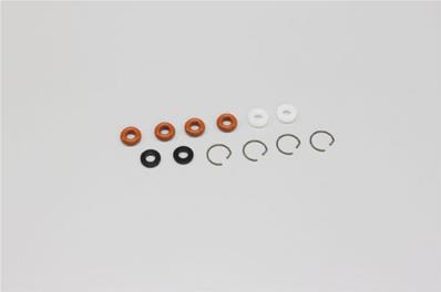 KYOSHO - Joints, bagues & clips pour amortisseurs