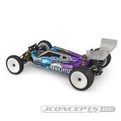 Carrosserie non-peinte "P2K" pour RC10 B6.1 + aileron AERO J-CONCEPTS