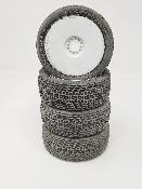 PNEUS FRONTIER EVO GOMME M4 MONTÉS SUR JANTES BLANCHES (4) - 5% D'USURES VP-PRO