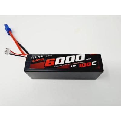 Accu Lipo 6000 100c 3S 11.4v HV (prise EC5 intégrée) WS-LINE