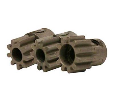 Lot de 3 pignons acier module 1 (9/10/11T) NOVAK