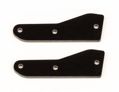 Plaques epoxy de triangles avants supérieurs 2mm RC8B4/B4E TEAM-ASSOCIATED
