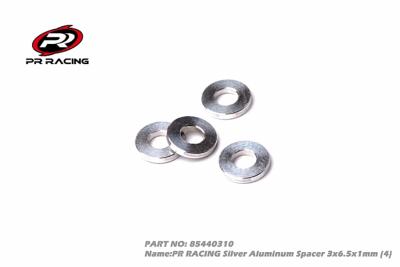 Rondelles 3x6x1mm (4) PR RACING