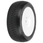PROLINE - Pneus "ELECTROSHOT" X3 Soft montés sur jantes blanches (2)