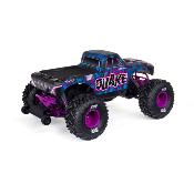 Monster 1/10 QUAKE 223S DSC 2WD RTR Brushless Monster Truck, Purple ARRMA