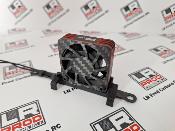 Support Carbone LATERAL pour Ventilateur 30mm - EB48 2.0/2.1/2.2 (bavette large) LR PROD