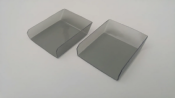Stabilisateurs d'aileron "Hammer" couleur fumée (2) LEADFINGER Racing
