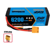 Lipo batterie 4S 14.8V 6200mAh 80C XT90 DXF-POWER