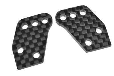 Plaques carbone de fusées arrières 3mm (2) SBX-825 CORALLY