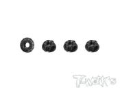 Ecrous de roues low-profile 4mm (choix de la couleur) (4) T-WORK'S