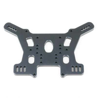 Support d'amortisseur arrière CNC gun metal ET/NT48 2.0 TEKNO-RC