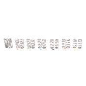 Kit de 7 paires de ressorts d'amortisseurs progressifs mediums big-bore TT 1/10e Core-RC