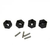 Hexagones de roues avec goupilles 10SC (4) HOBAO