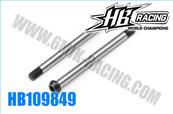 Axes de triangles avants extérieurs (2) HB RACING