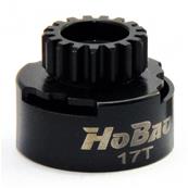 Cloche ventilée CNC 17 dents HOBAO RACING