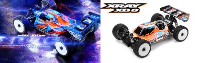 Support d'amortisseurs arrière alu XB8/XB8E 2025 XRAY