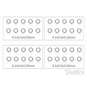 Set de rondelles M4 (10x4 tailles) T-WORK'S
