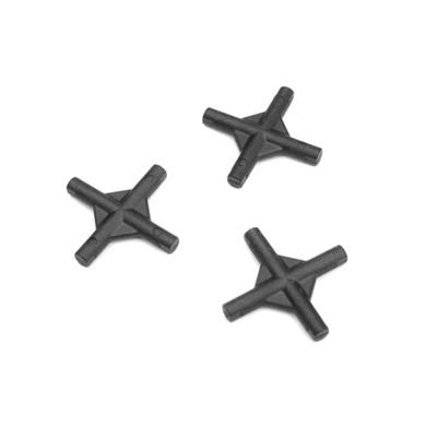 Differential Cross Pins (composite, 3pcs, EB/ET410) TEKNO-RC