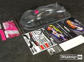 Carrosserie GT VENOM 190mm (non-peinte) BITTYDESIGN