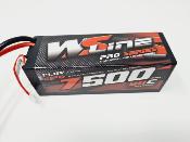 Accu Lipo 7500 80c 4S 14.8v (prise EC5) 4S2P WS-LINE