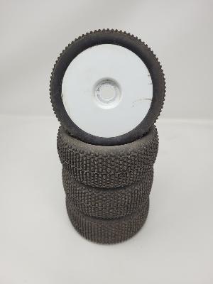 PNEUS WS02 GOMME 30S MONTÉS SUR JANTES BLANCHES (4) - 5% D'USURES WS LINE