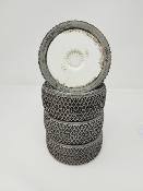 PNEUS DASH GOMME VERT MONTÉS SUR JANTES BLANCHES (4) - 5% D'USURES 6-MIK