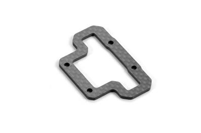 Platine supérieure centrale carbone XB4'15 2mm X-RAY